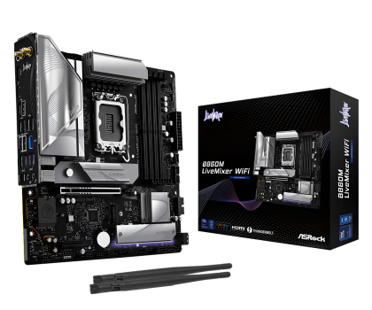 Płyta główna ASROCK Płyta główna B860M LIVEMIXER WIFI s1 851 4DDR5 mATX